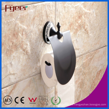 Fyeer Classic Black Bathroom Accesorio Toilet Paper Roll Holder